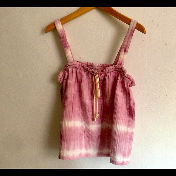 MADEWELL x Warm Tie Dye Drawstring Tank Top - Picture 5 of 10